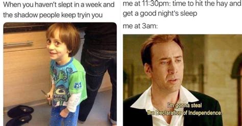 sleeping in meme|staying up all night meme.